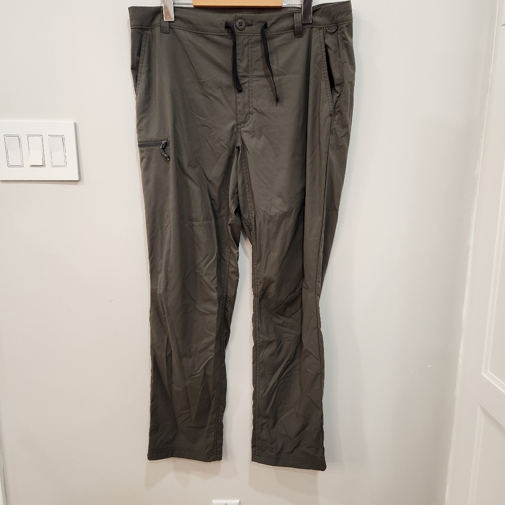 REI Coop Pants Men's 36x30 Gray Sahara Outdoor Hiking Lightweight  *Vietnam